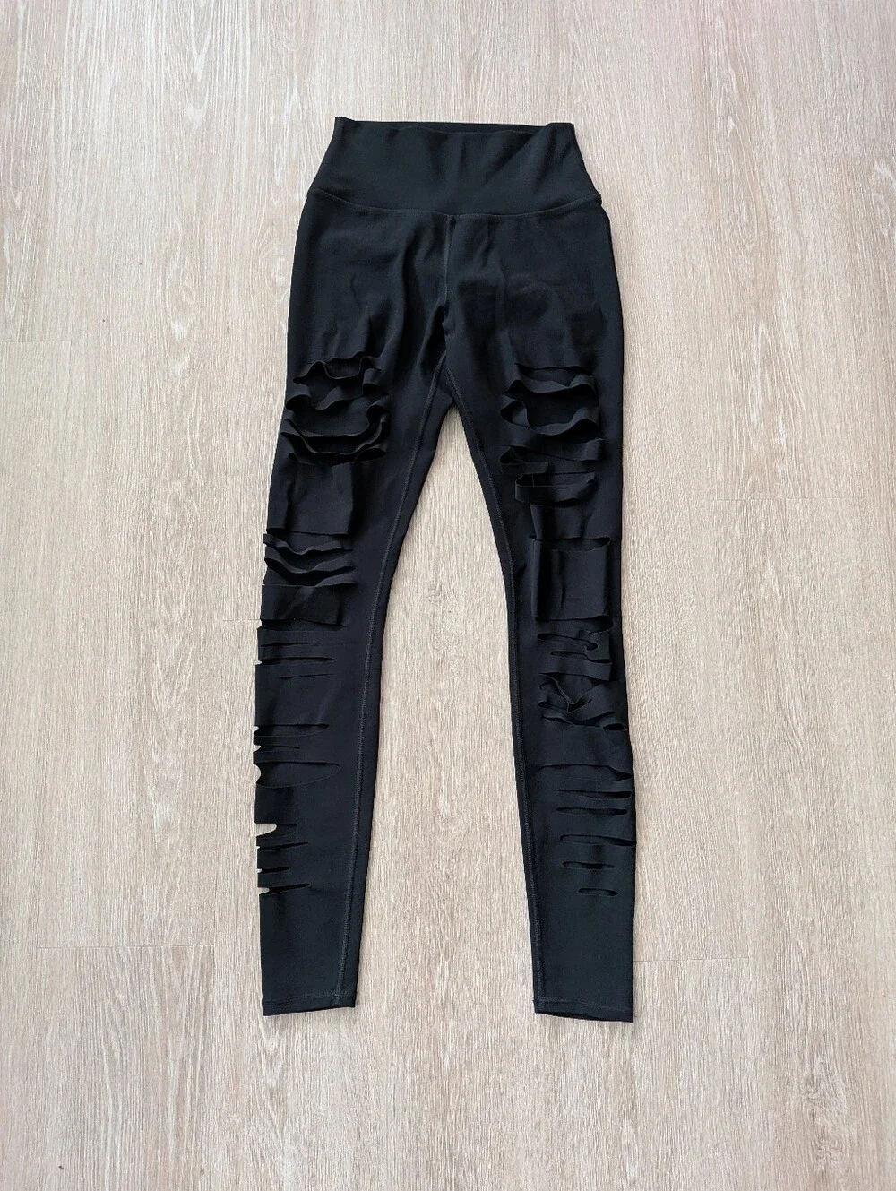 ALO Yoga Leggings Women's Small Extreme Warrior Ripped